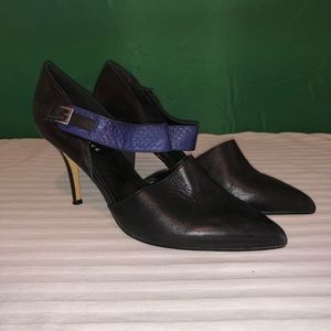 Trouve Strap Heels - Black
